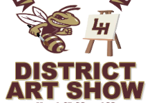 District Art Show flier