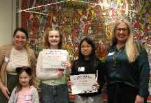 Heights Celebrates Student Artists for Youth Art Month
