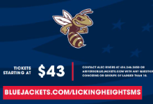 Support the Middle School DC Trip – Buy Blue Jackets Tickets!