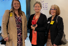 L.H. High School's Kathy Gamertsfelder Receives 'Leaders for Learning' Award 