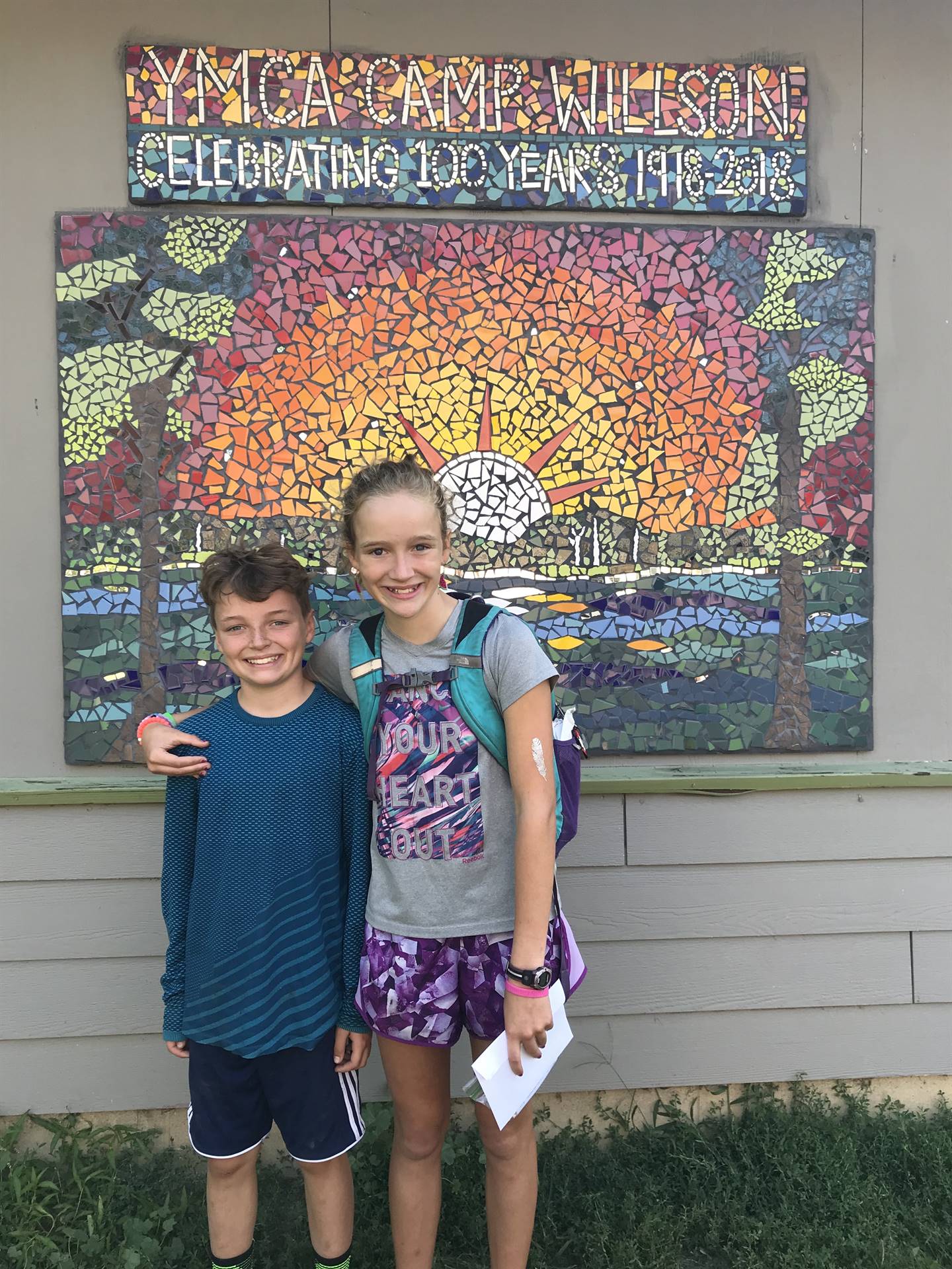 Mrs. Ayers&#39; children:  Zach (6th Grade) and Sidney (7th Grade)