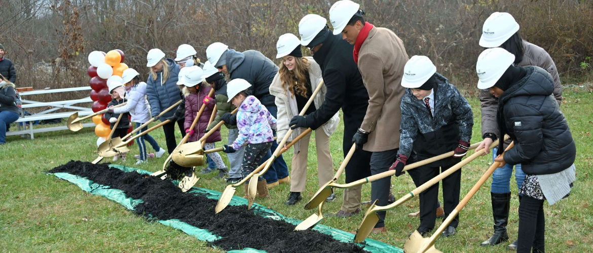 Ceremonial groundbreaking