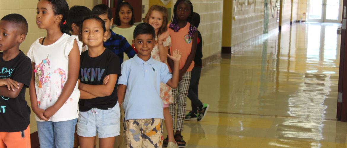 First Day at West Elementary