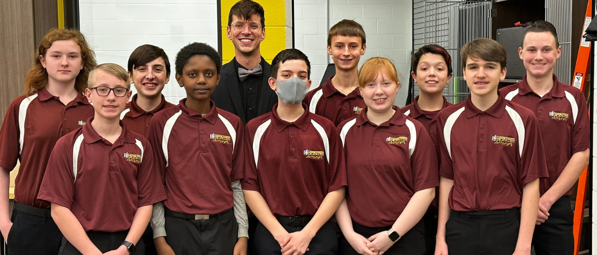 Wind ensemble percussion section
